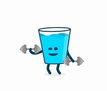 Image result for Glass of Water Clip Art GIF 3D