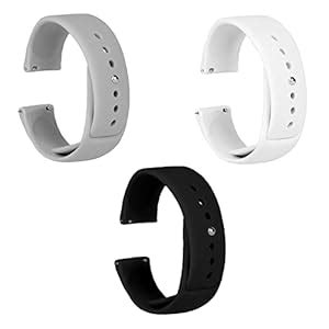 Amazstrap Smart Watch Strap: 22MM, 3 Replacement Straps in one Pack ...