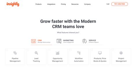 Image result for Insightly Features