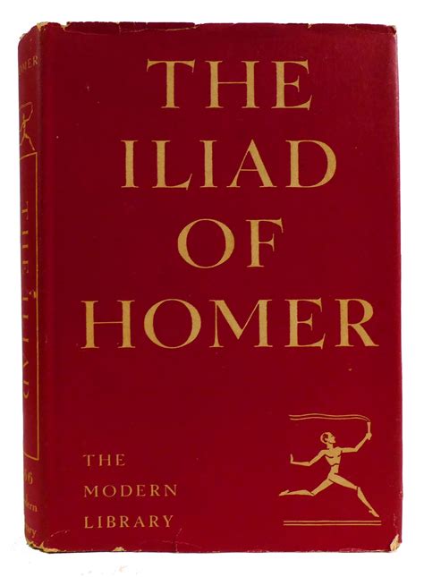 THE ILIAD OF HOMER | Homer | Modern Library Edition