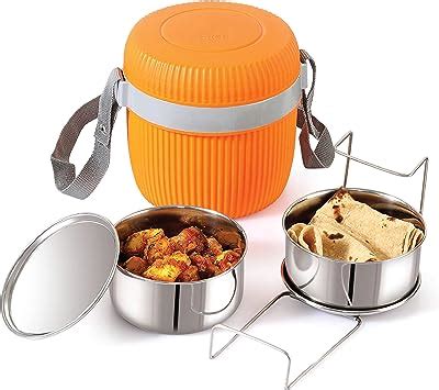 Buy Cello Max Fresh Micro Insulated Lunch Box with Stainless Steel ...
