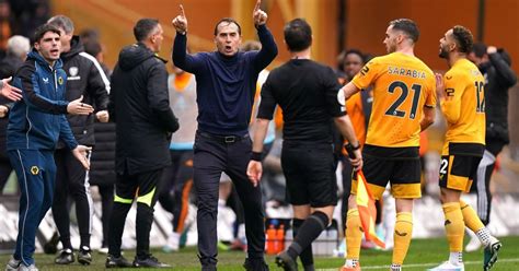 Image result for Wolves Leeds Offside Goal