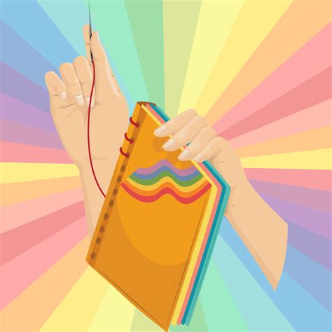 Creative Crafting: Rainbow Bookbinding - Northlake Public Library District