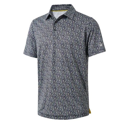 Golf Shirts for Men Dry Fit Short Sleeve Moisture Wicking Print ...