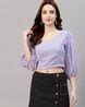Buy Purple Tops for Women by NEUDIS Online | Ajio.com