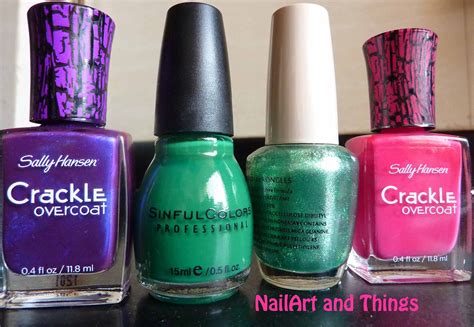 NailArt and Things: Crackle Nail Polish: In or Out?