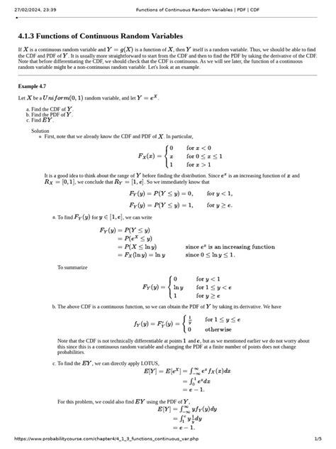 Continuous Probability Distribution Random Variable 的图像结果