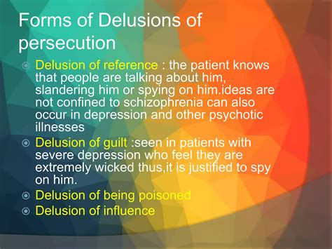 Delusions | PPTX