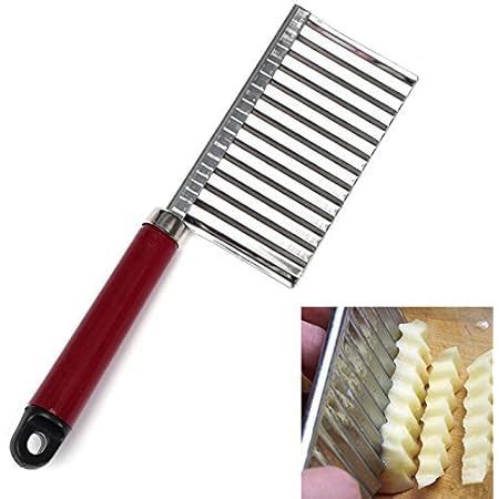 Baskety Crinkle Cutters, Crinkle Cutting Tool French Fry Slicer ...