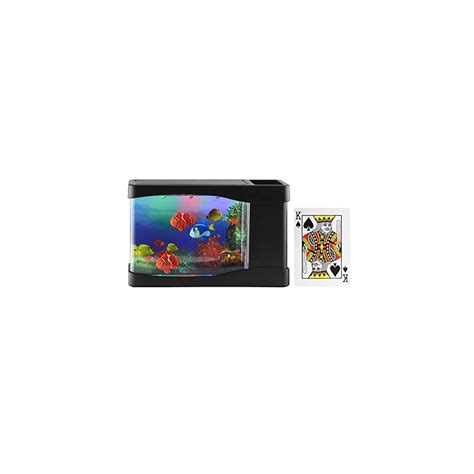 Playlearn USA Playlearn Mini Artificial Fish Tank with Moving Fish ...