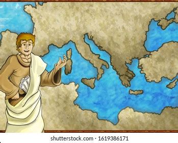Greece Map Cartoon 的图像结果