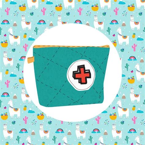 Medicine Kit - Blue Llama – Rosada Baby