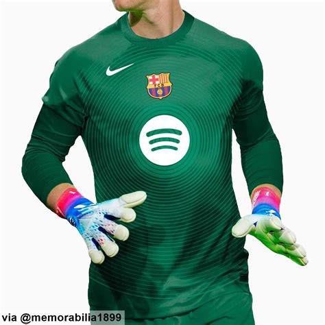 FC Barcelona 25-26 Goalkeeper Home & Third Kits Leaked - Footy Headlines