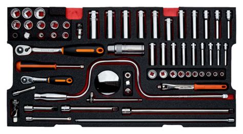 4750RCHDW01FF1 Bahco | Bahco 240 Piece Heavy Duty Rigid Case Aviation ...