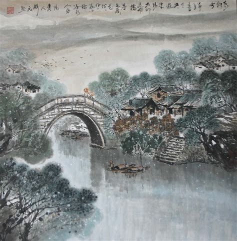 山水画 中国山水画 国画山水源文件__风景_PSD分层素材_源文件图库_昵图网nipic.com