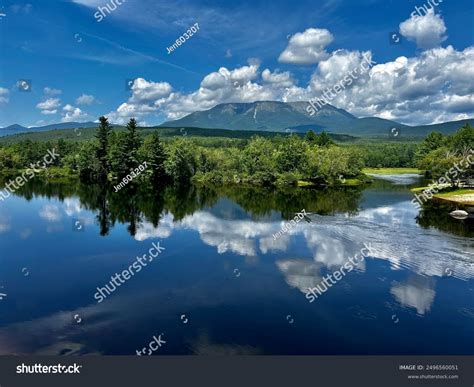 View Mount Katahdin Maine Stock Photo 2496560051 | Shutterstock