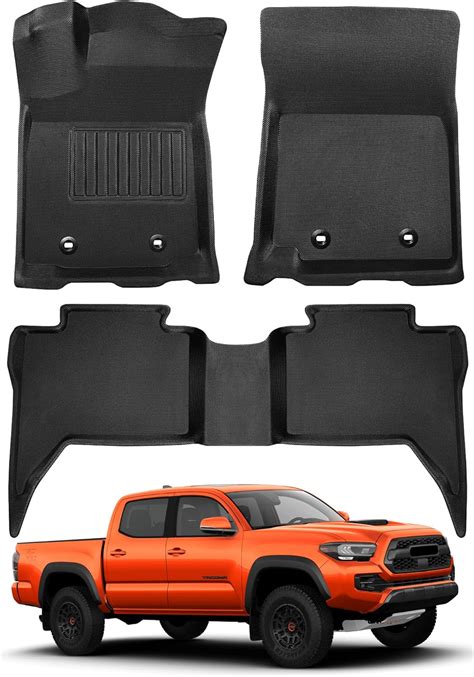 CreeKT for Toyota Tacoma Floor Mats 2023 2022 2021 2020 2019 2018 ...