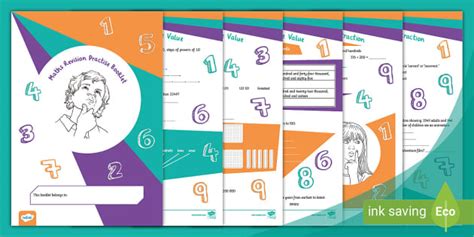 Year 5 Mathematics Revision and Practice Booklet - Twinkl