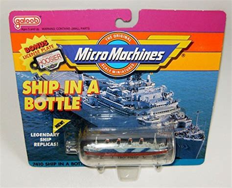 Micro Machines Troop Ship In A Bottle Set #7 : Amazon.in: Toys & Games