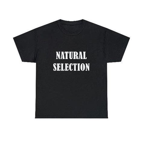 Natural Selection Shirt - Etsy