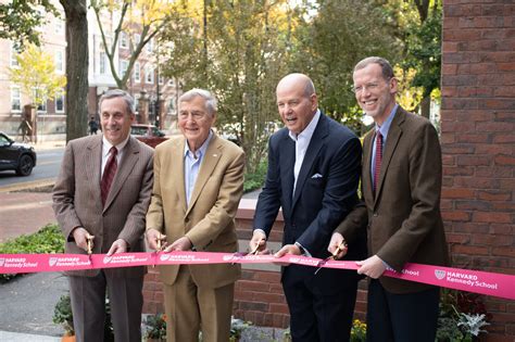 Harvard Kennedy School Unveils Plaza Dedicated to Former Dean Graham T ...