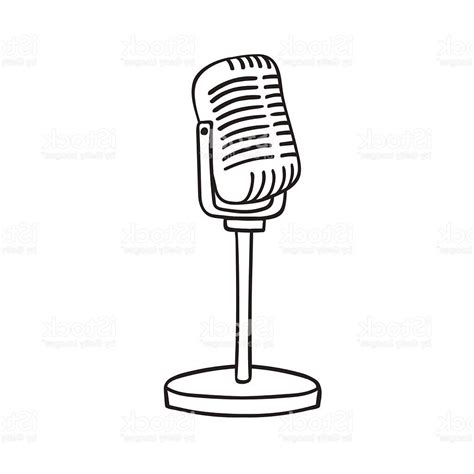 Microphone Sketch Easy at Cynthia Cawley blog