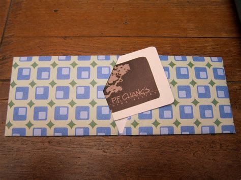 Pf Chang's Gift Card