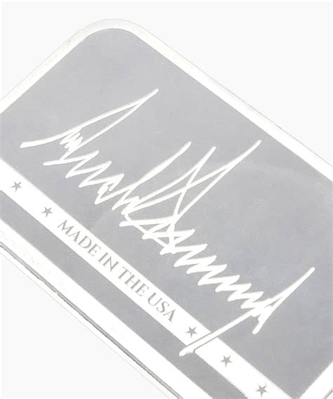 Presidential Silver Bar – Trump Coins