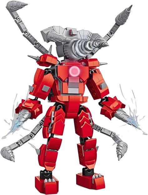 helu 494PCS Skibidi Building Blocks Toilet Set, India | Ubuy