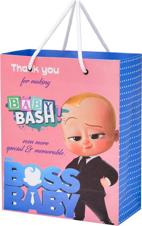 PPJ ® -HAPPY BIRTHDAY THANK YOU FOR BABY BASH (BOSS BABY THEME) PARTY ...