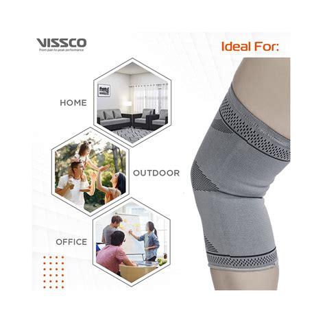 Vissco Stretchable 2D Knee Cap Medium
