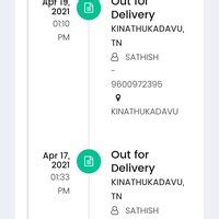 ST Courier — Courier not yet received, worst Service