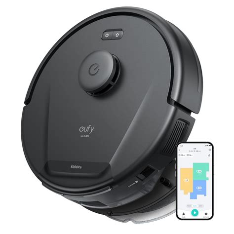 Eufy L60 Hybrid Robot Vacuum Cleaner with Mop, Ultra Strong 5,000 Pa ...