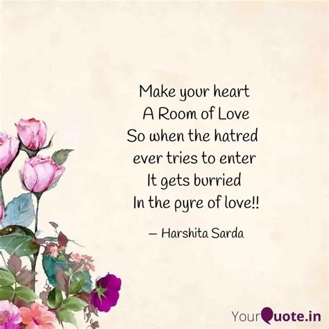 Make your heart A Room o... | Quotes & Writings by Harshita Sarda ...