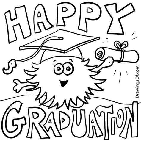 Grad Coloring Pages