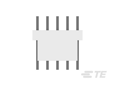 640454-5 TE Connectivity | TE Connectivity MTA-100 Series Straight ...