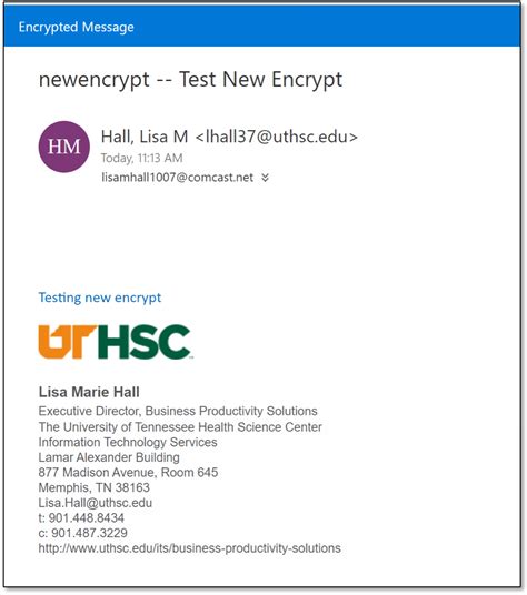 Image result for Example of Encrypted Email