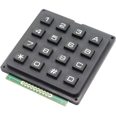 Image result for 4x4 Matrix Keypad