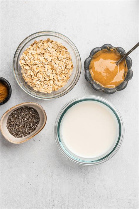 Overnight Oats without Yogurt - Liv Vegan Strong