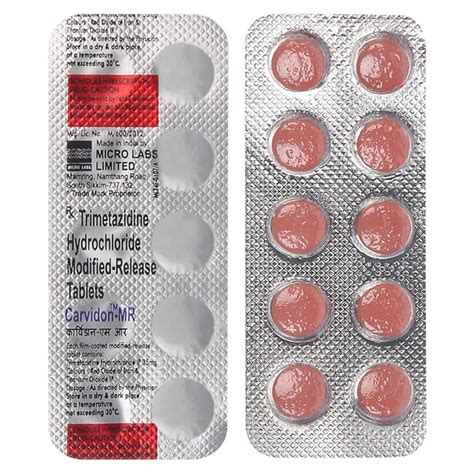 Carvidon MR- Strip of 10 Tablets : Amazon.in: Health & Personal Care