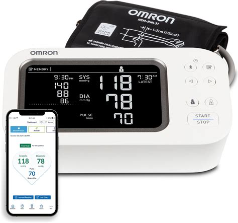 Amazon.com: OMRON Iron Upper Arm Blood Pressure Monitor - Clinically ...