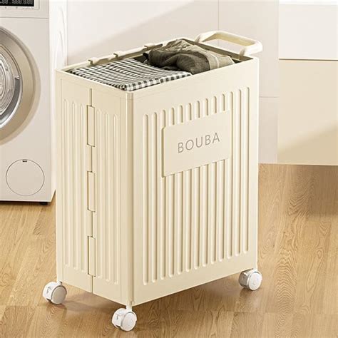 Finzatik Laundry Basket for Clothes, Dirty Clothes Laundry Basket with ...