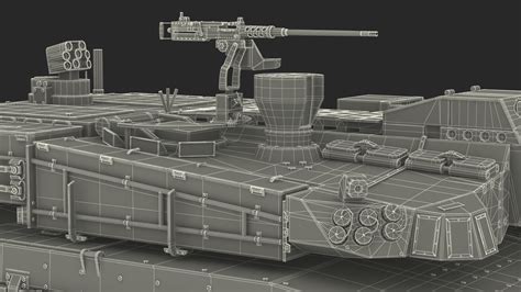 3D K2 Black Panther Tank Rigged model | 3D Molier International