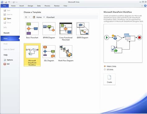 Image result for Visio Workflow Examples