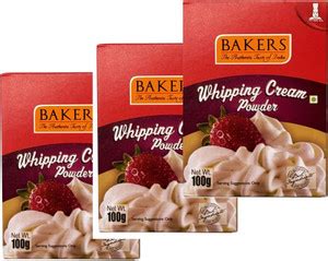 Bakers Whipping Cream Powder Mix | Sweet & Fruity| No Sugar Needed ...
