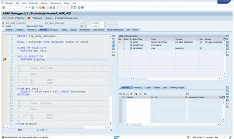 SAP ABAP Debugging 的图像结果