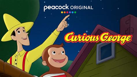 Download Curious George - Peacock Original | Wallpapers.com