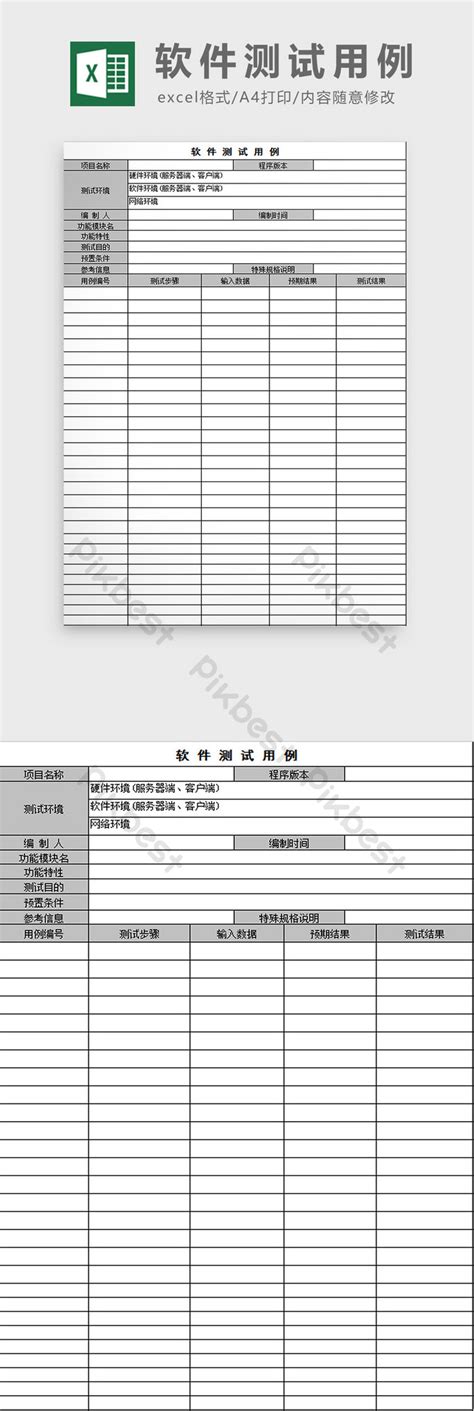 Image result for System Testing Excel Template