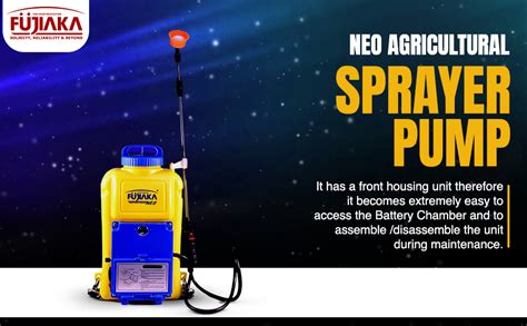 FUJIAKA NEO, Backpack, Knapsack Agricultural Sprayer Pump for Farm ...