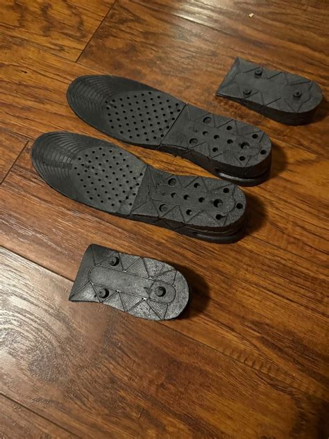 Travel Curry - Height Increase Insoles, 4-Layer Heel Orthotic Insoles ...